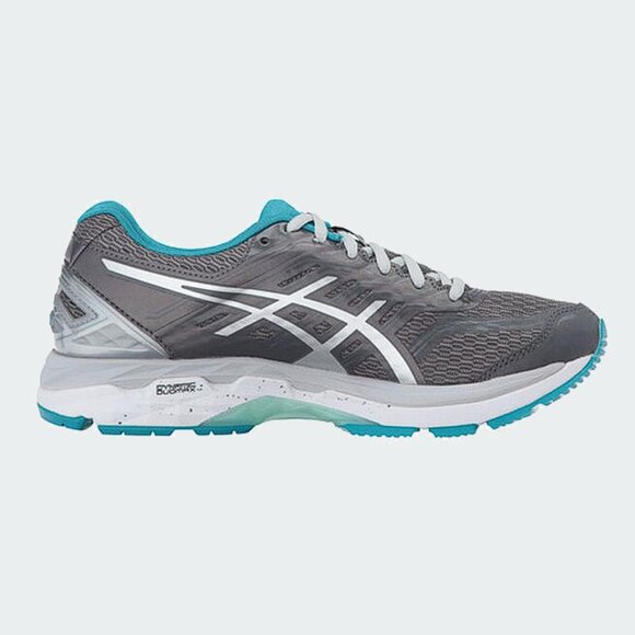 ASICS Women's GT-2000 5 Running Shoes Size 8 In Carbon Silver Arctic Aqua - Picture 1 of 8